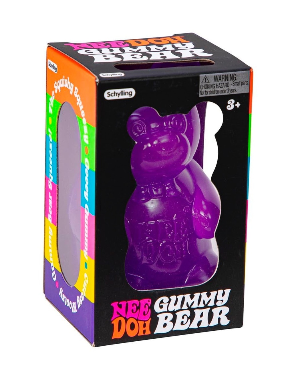 Needoh Gummy Bear Squishy Squeeze Sensory Fidget Toy Stress Relief AUTHENTIC
